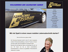 Tablet Screenshot of fahrschule-bussmann.de